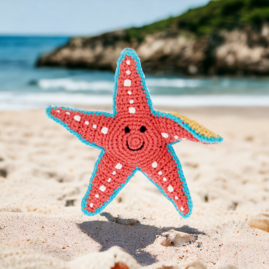 Pebble Starfish Rattle - HD Lifestyle