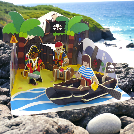 Pirate Island Pop-out Playset - HD Lifestyle