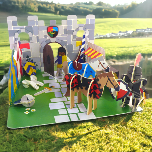 Knights Castle  Pop-out Playset - HD Lifestyle