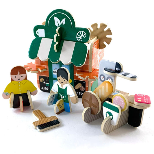 Mini Cafe Pop-out Playset - HD Lifestyle