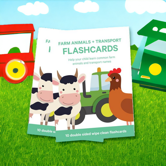Farm Animals & Transport Flashcards - HD Lifestyle