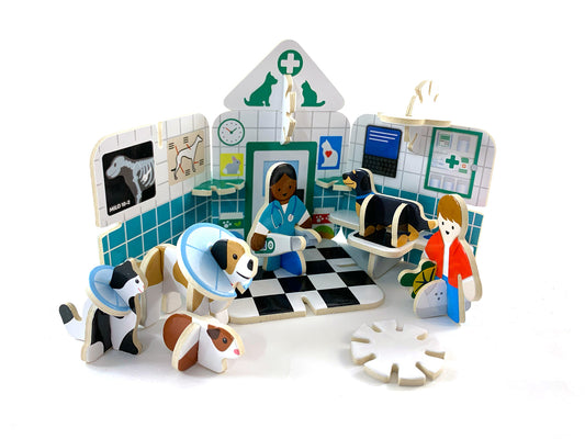 Mini Vets Pop-out Playset - HD Lifestyle